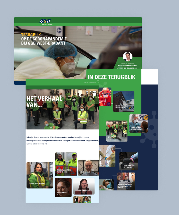 This online report contains scroll animations and interactive timelines to increase engagement across the publication.