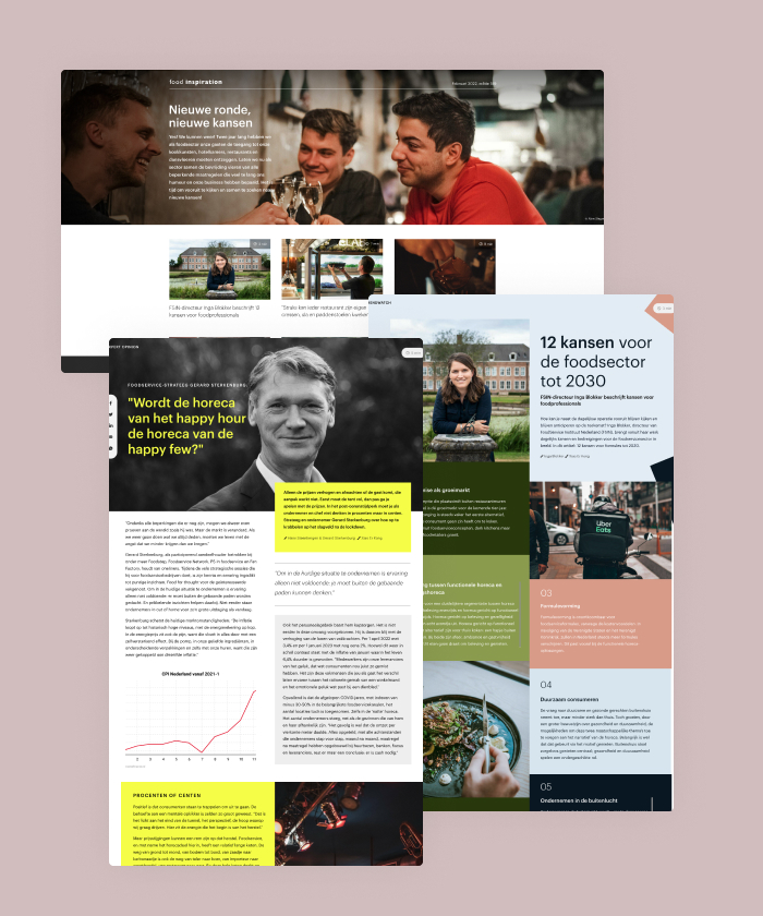 In this edition, Food Inspiration celebrates the end of the COVID-19 pandemic with several inspiring stories to boost the food & hospitaly sector.