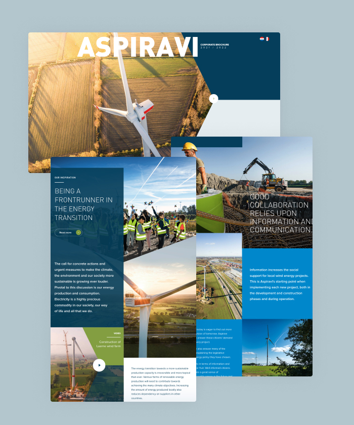 In this interactive brochure, Aspiravi celebrates their 20th birthday with the achievements it has accomplished over the years, and paves the way towards a sustainable future.