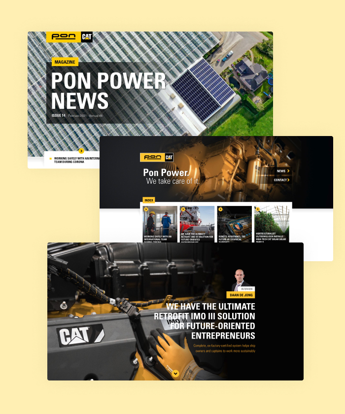 This interactive magazine utilises custom animations, pop-ups and scenes to keep the audience up-to-date on the latest projects, new products & services and technical innovations.