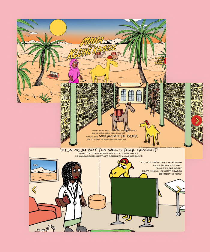 This interactive e-book takes you into the story of Mahadiya and her dream of becoming an engineer. And how Save the Children does everything possible to make this dream a reality, regardless of the circumstances.