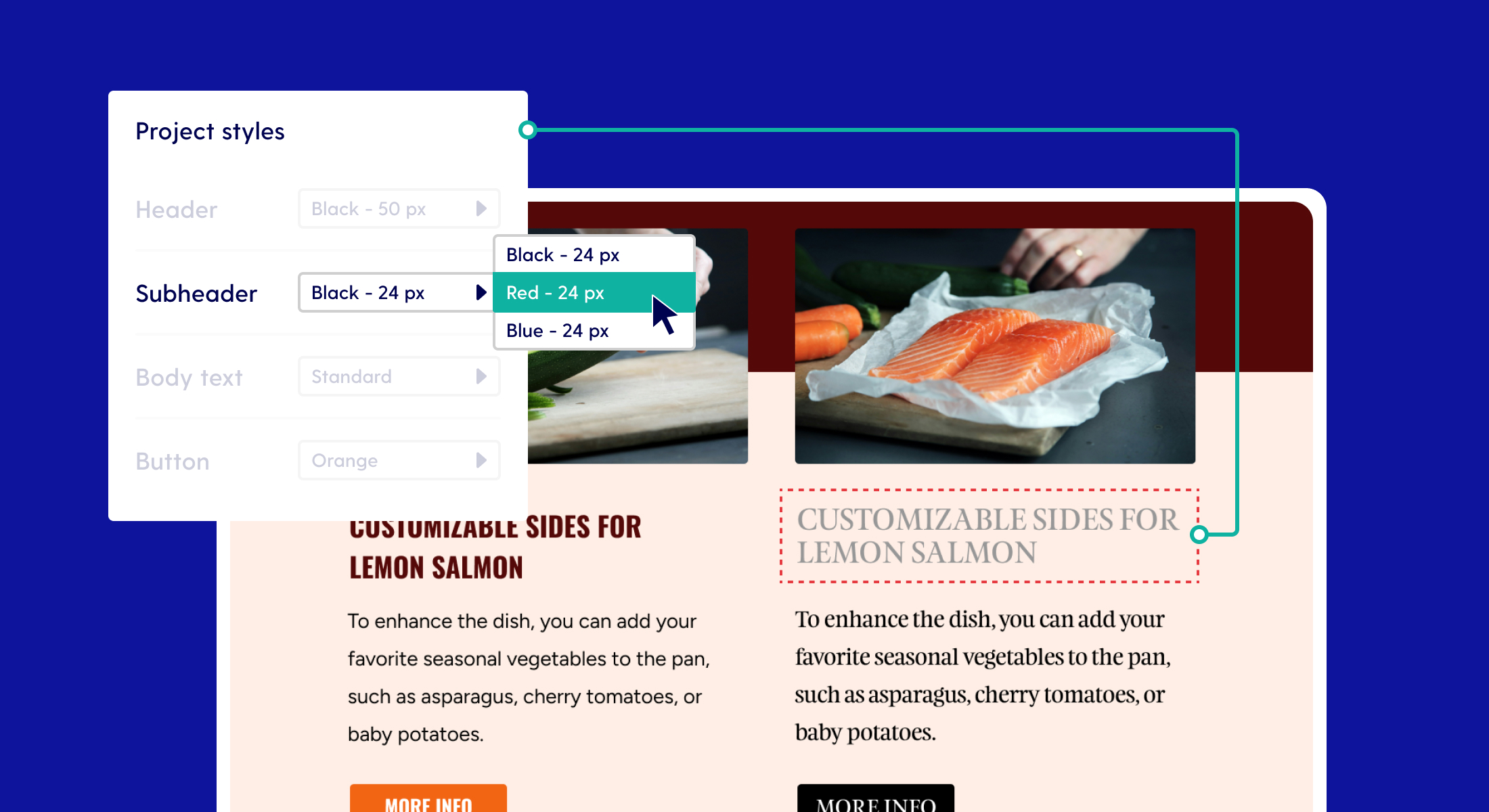 Create style collections to streamline your design process in Pro