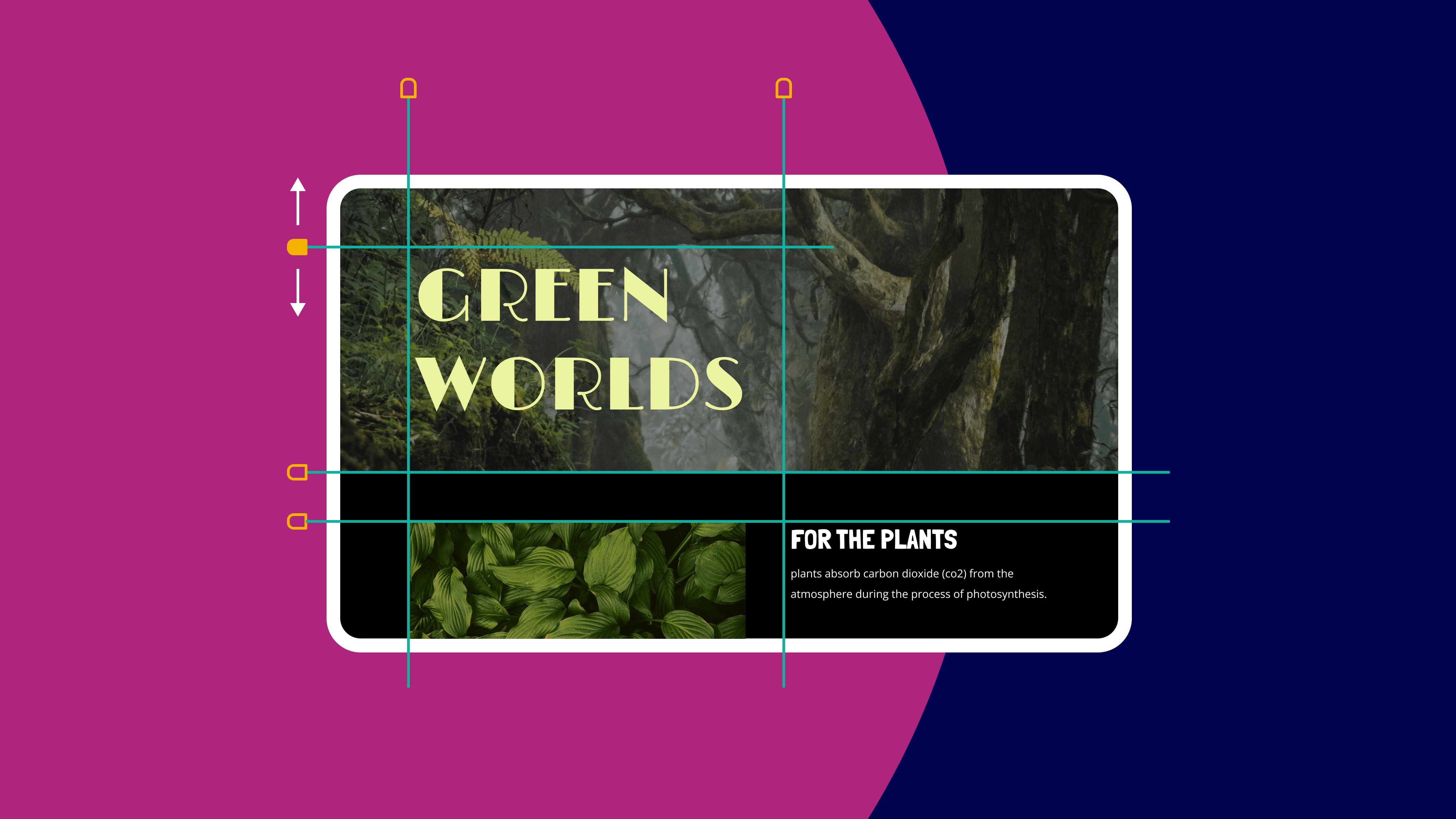 Vertically move content all at once with draggable boundaries