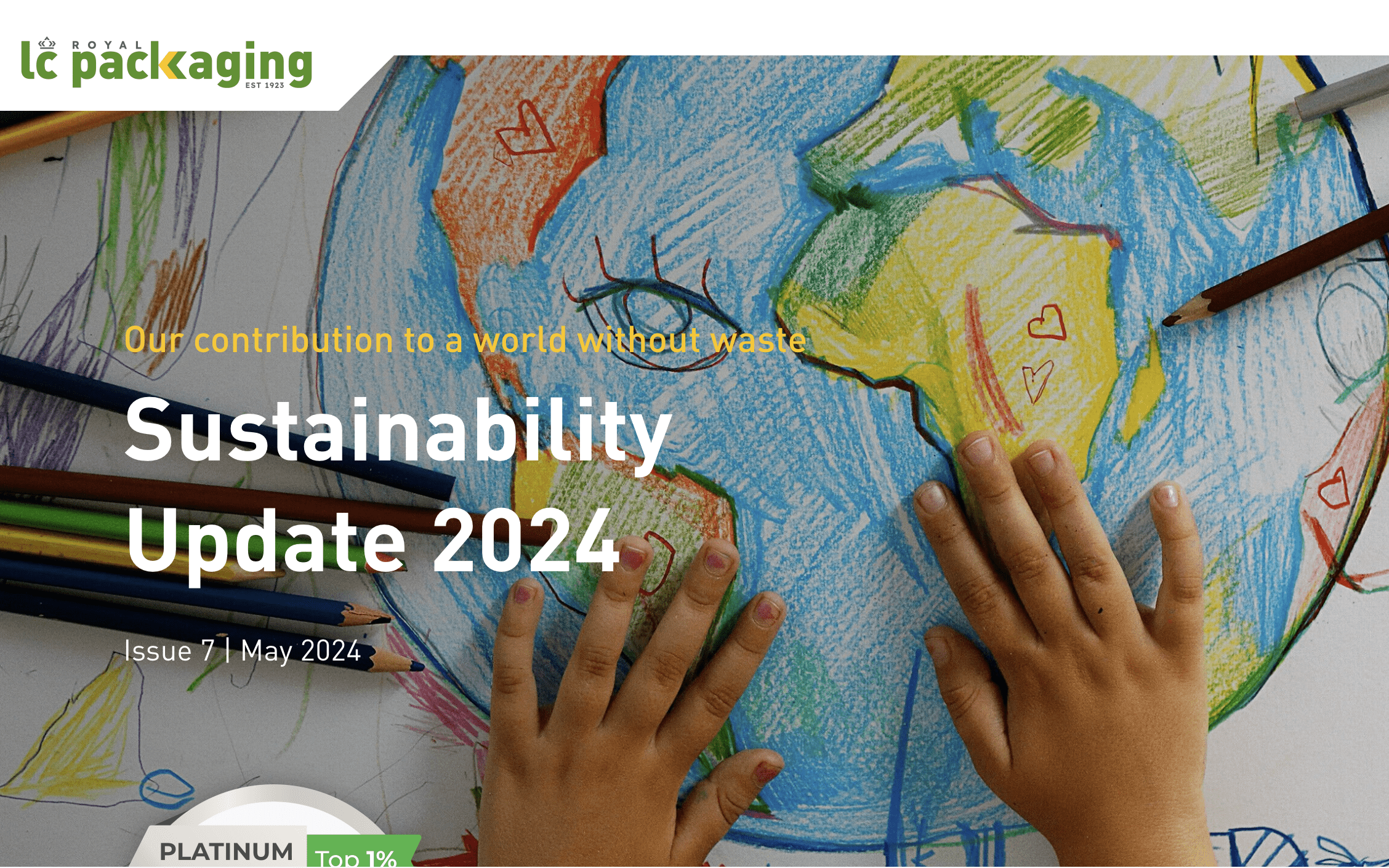 Cover of LC Packaging's interactive annual report