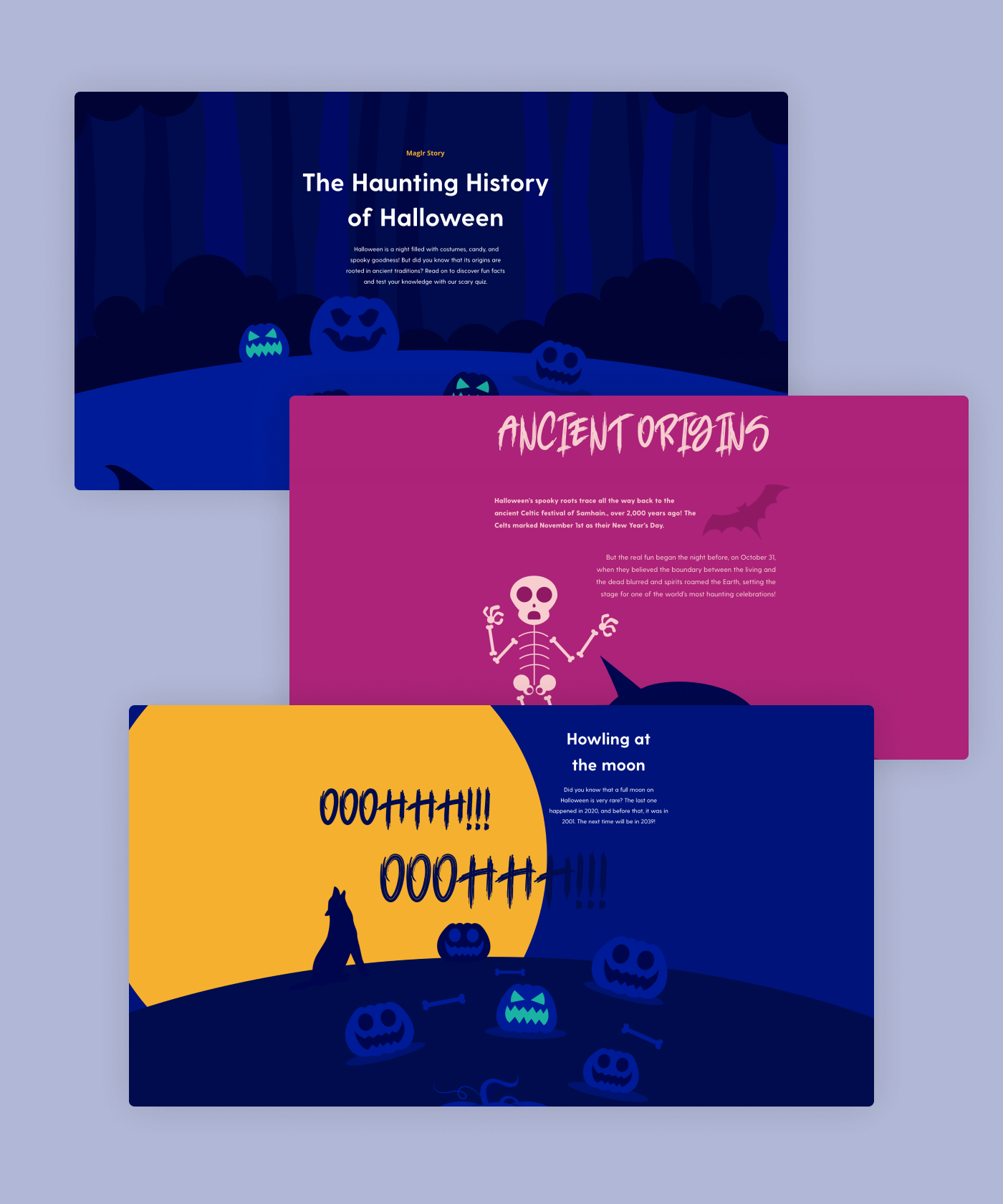 Just a fun page made for entertainment purposes and show the possibilities of our platform.